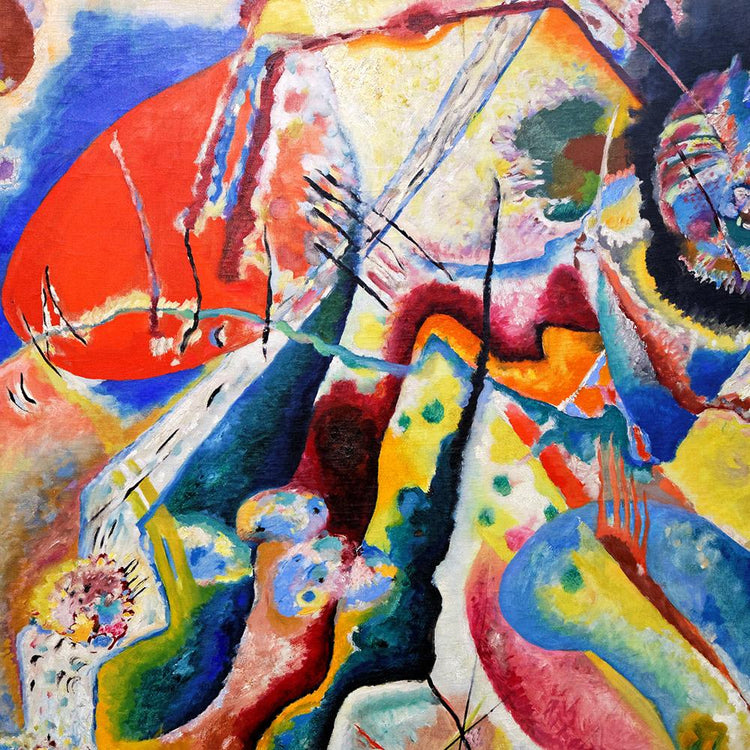 kandinsky abstract artwork in the evanescent visions abstract collection