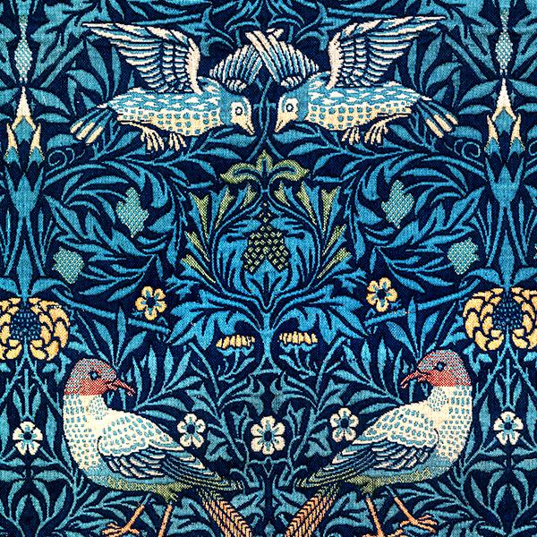 william morris birds print in the Evanescent visions william morris collection