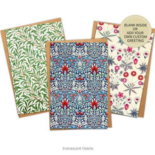 William Morris Patterns Art Cards