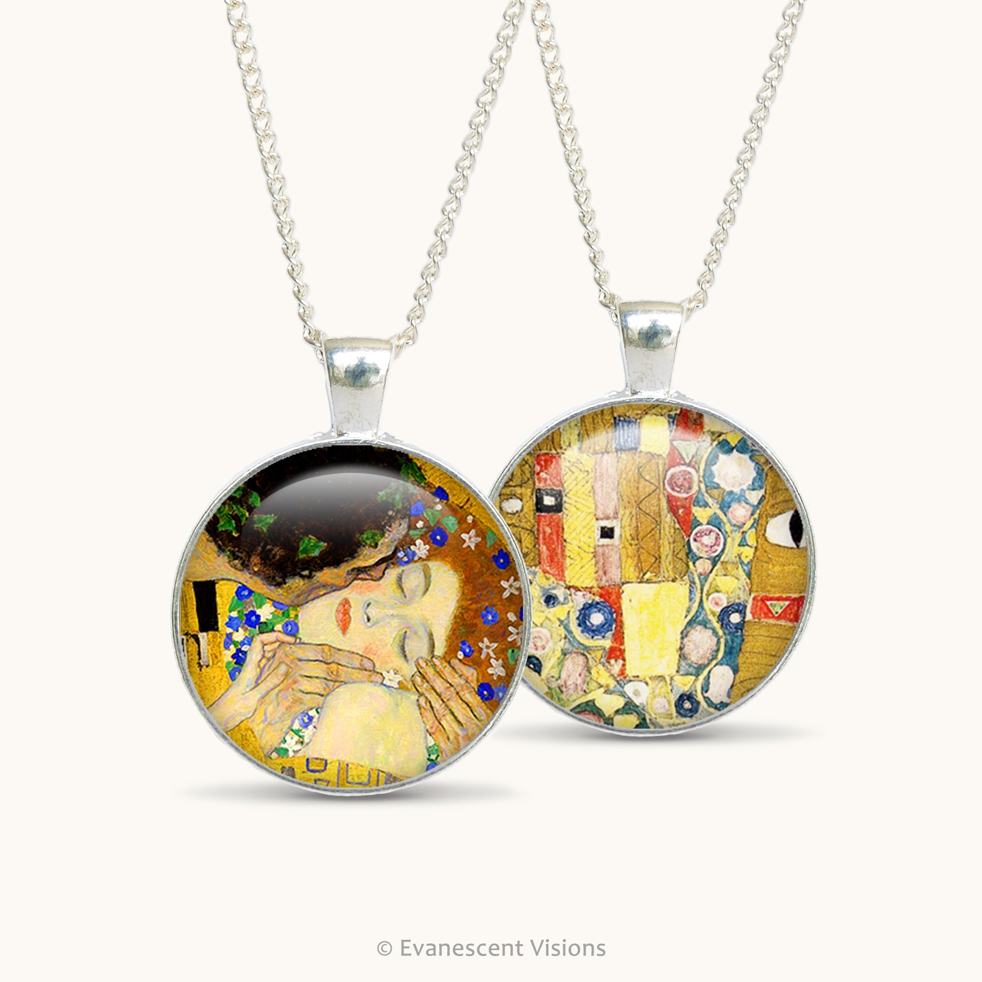 ART THEMED NECKLACES AND KEYRINGS
