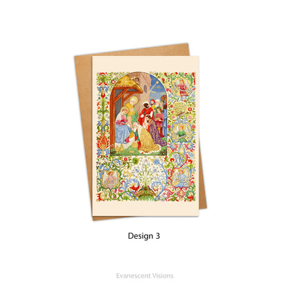 Card and envelope with Design option 3