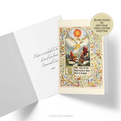 Vintage Card with inside personalised text