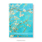 A4 or A5 Notebook with Van Gogh's 'Almond Blossom' and personalisation option
