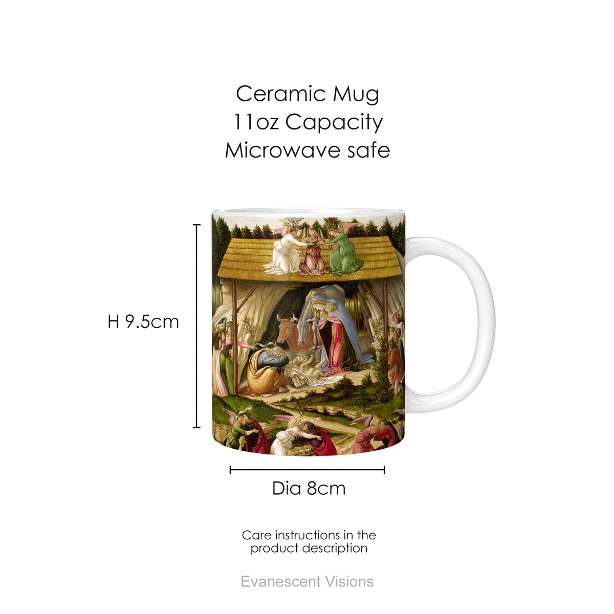 Mug dimensions