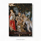 Personalised Notebook, Hardback decorated with Botticelli's artwork Primavera