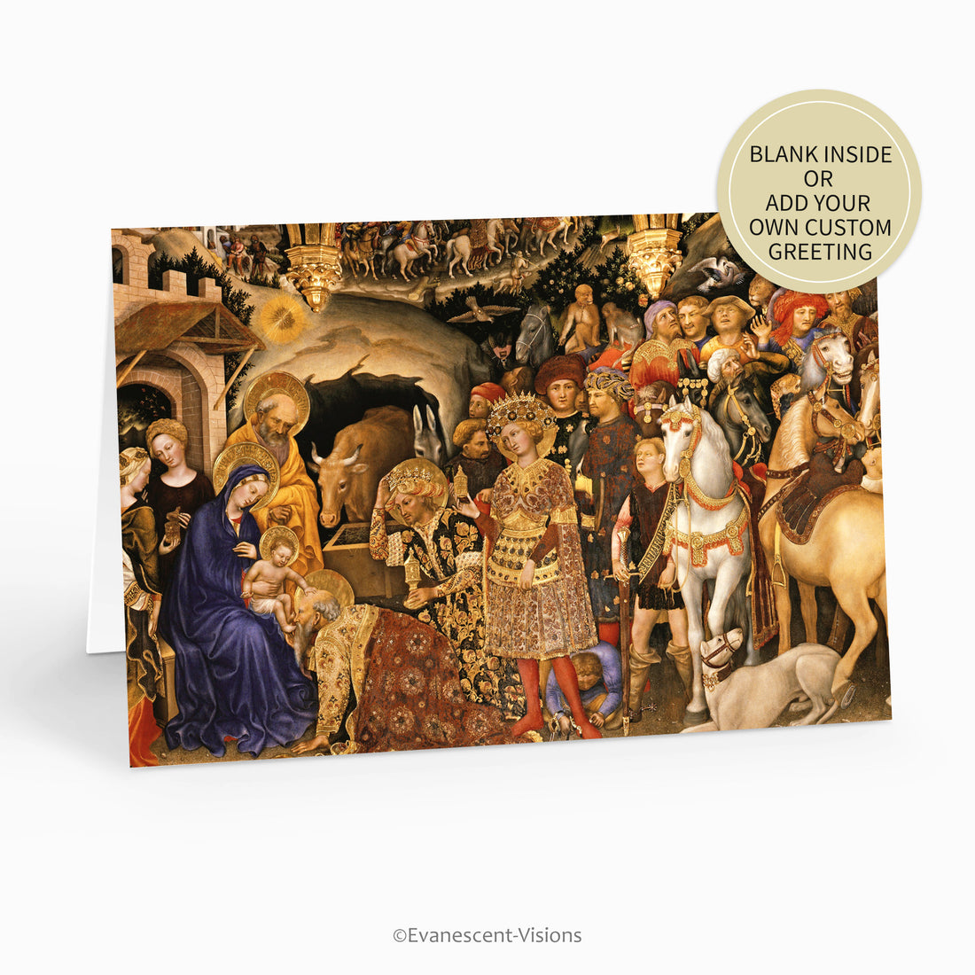 Italian Renaissance Cards Renaissance Christmas Cards, Single, Pack, Personalised, Blank ...