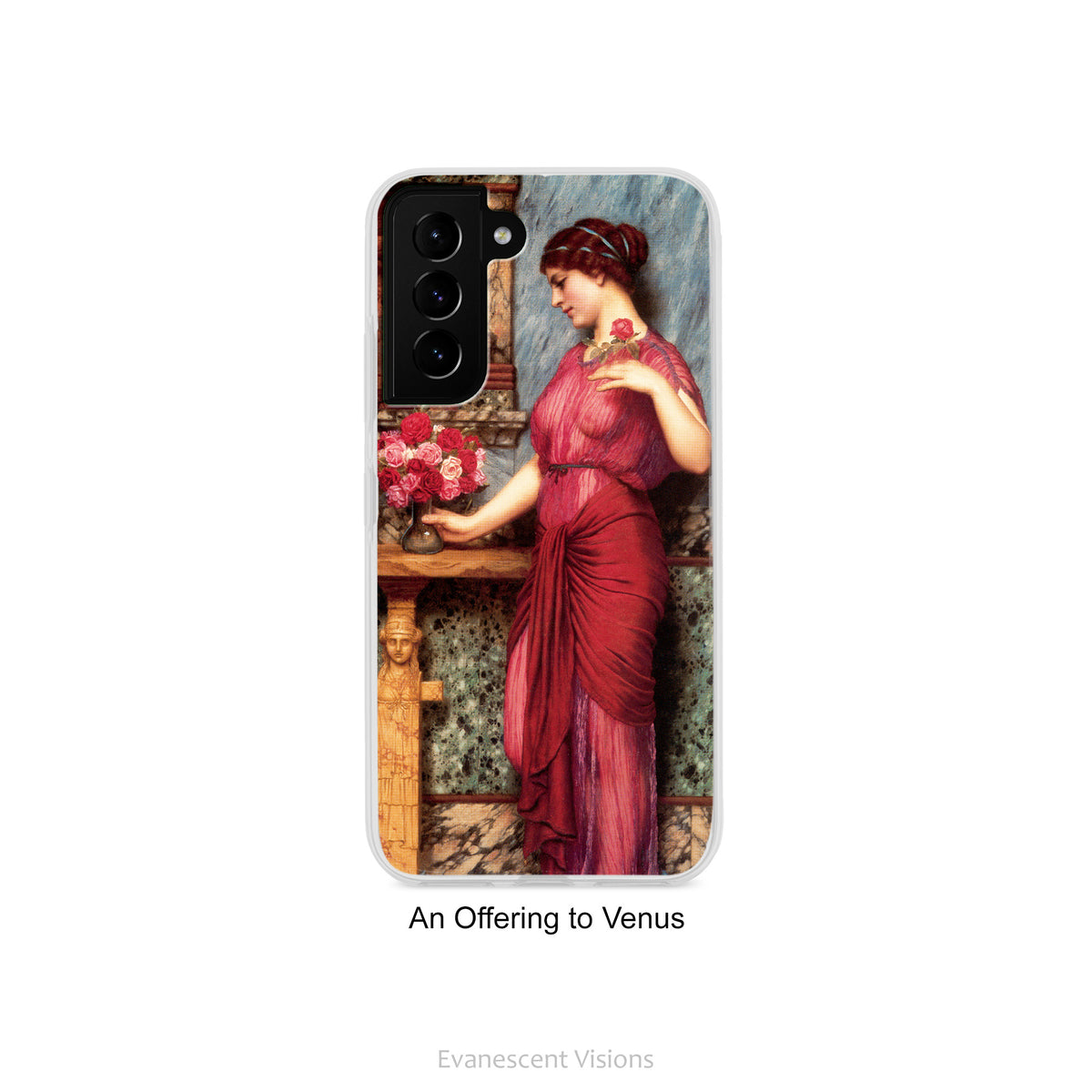Classical Women Art Phone Case for Samsung Phones, John William Godward Paintings