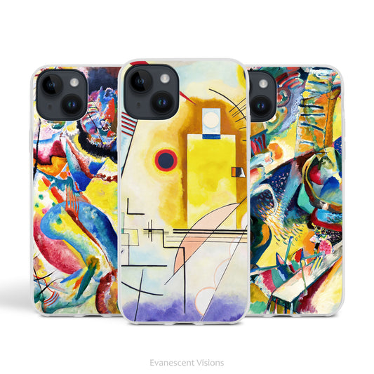 Kandinsky Colourful Abstract Art Phone Case for iPhones