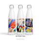 Kandinsky Art Personalised Stainless Steel Water Bottle with the design option 'Mit Rotem Fleck'