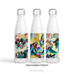 Kandinsky Art Personalised Stainless Steel Water Bottle with the design option 'Improvisation Klamm'