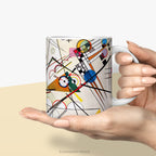 Kandinsky Abstract Art Ceramic Mug, Composition 8
