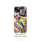 Kandinsky Colourful Abstract Art Phone Case for iPhones 15, 14, 13, 12, 11, 10, 8