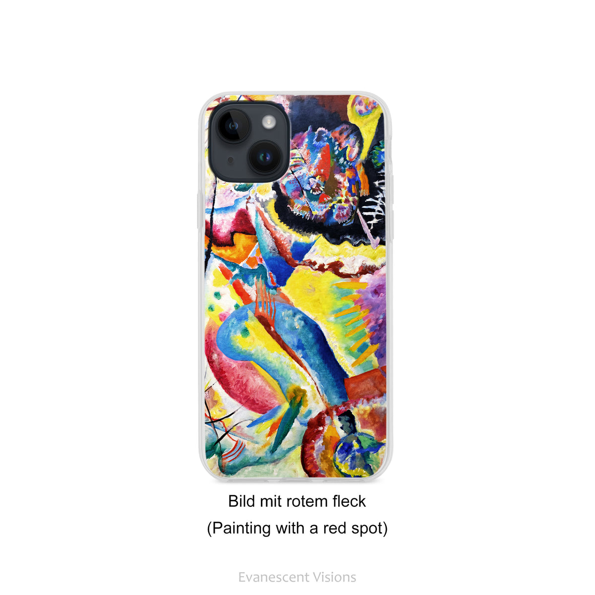 Kandinsky Colourful Abstract Art Phone Case for iPhones 17, 16, 15, 14, 13, 12, 11, 10, 8