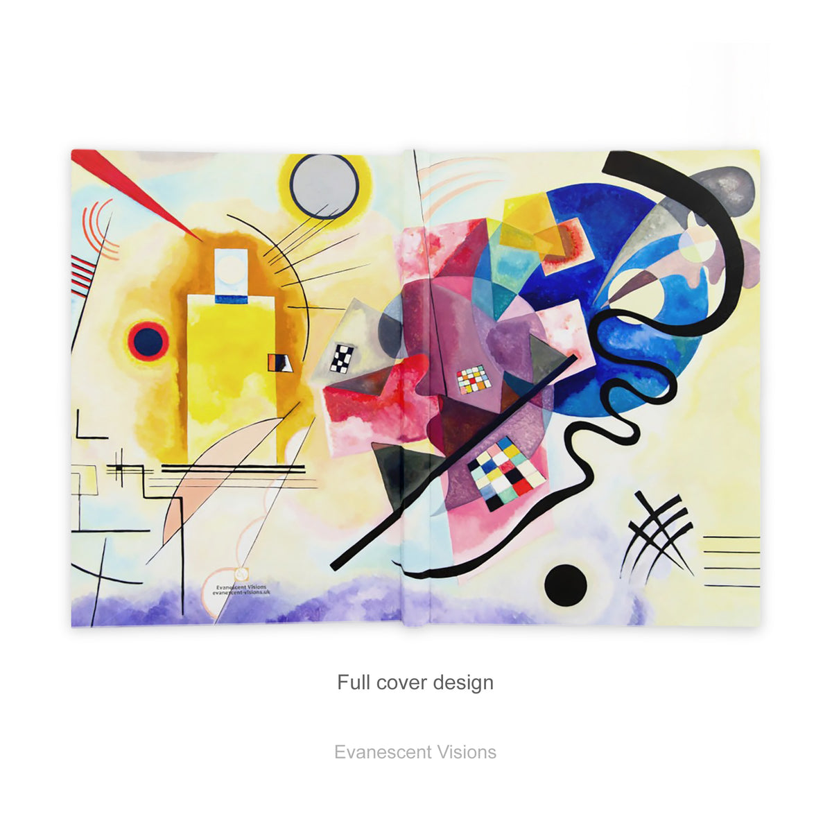 Abstract Art Hardback Notebook, Kandinsky Art Journal