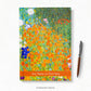 Personalised Notebook, Hardback with Klimt's Bauerngarten artwork 