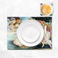 Birth of Venus Artistic Fabric placemat and coasters