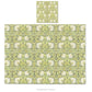 Morris Pimpernel Green Fabric Placemat and Coasters