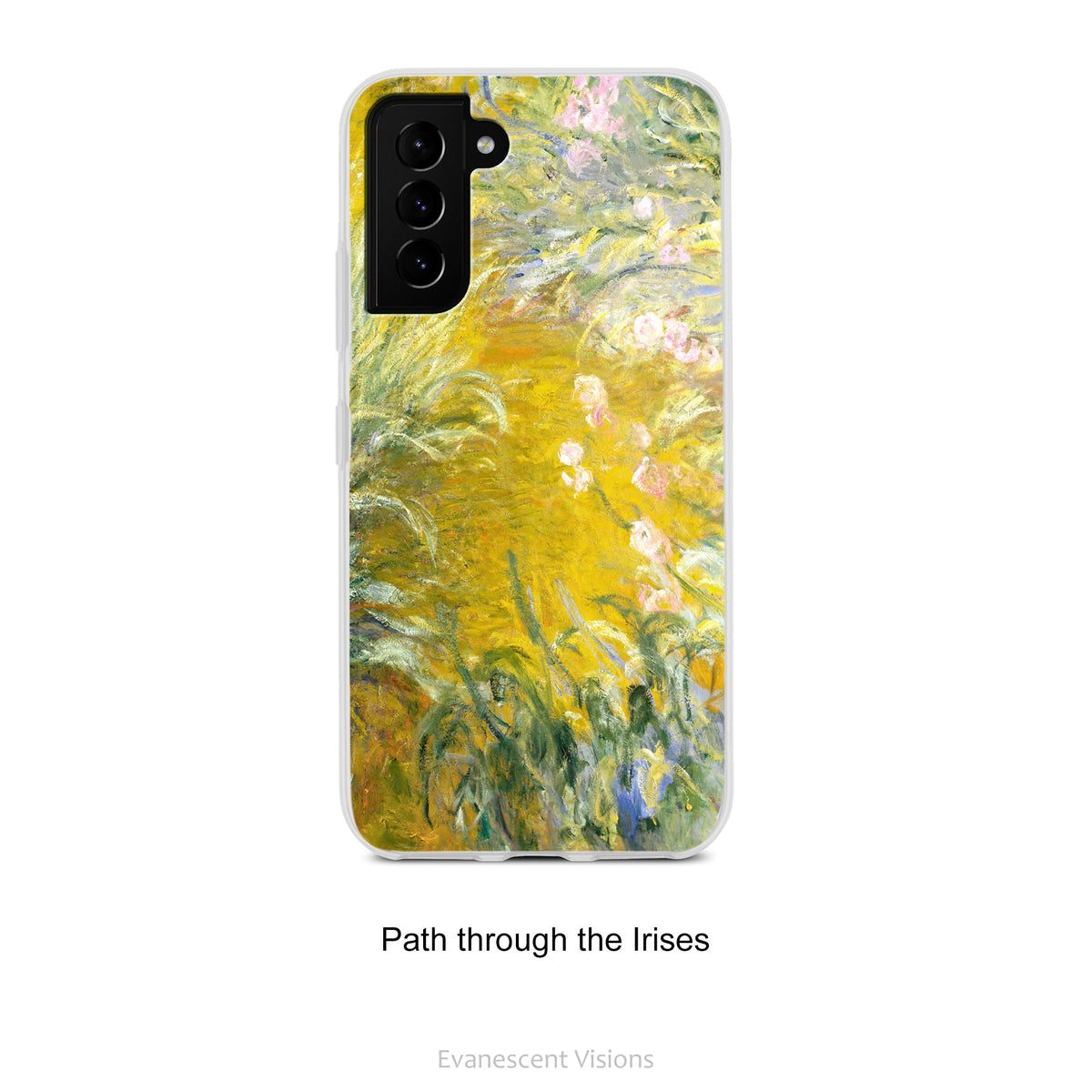Monet Floral Landscapes Art Phone Case for Samsung Phones, Slim Flexible Case