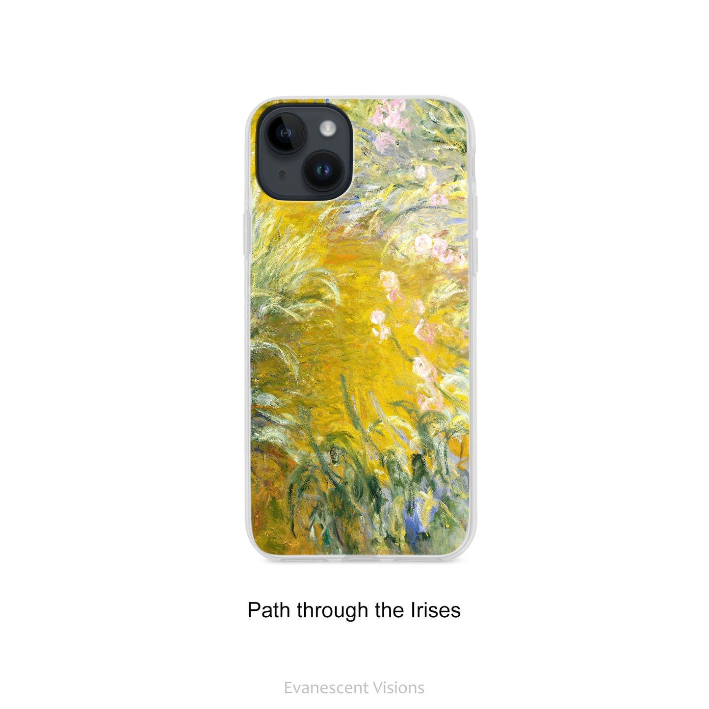 Monet Painting Art Phone Case for iPhones 15, 14, 13, 12, 10, SE 2020