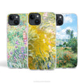 Monet Floral Landscapes Art Phone Case for iPhones, Protective Flexible Case