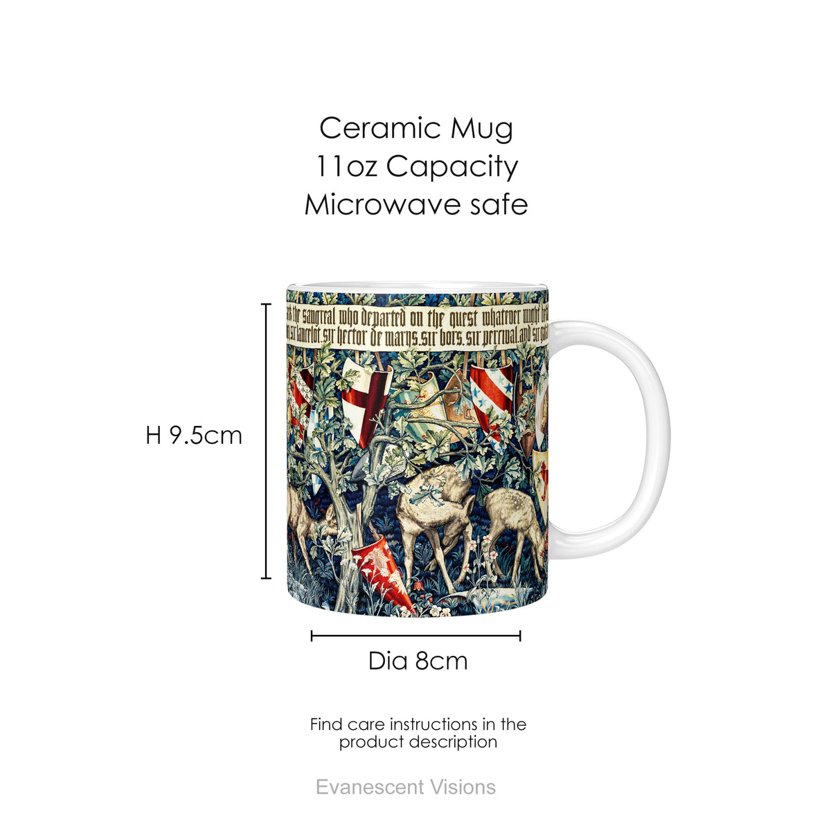 Mug dimensions