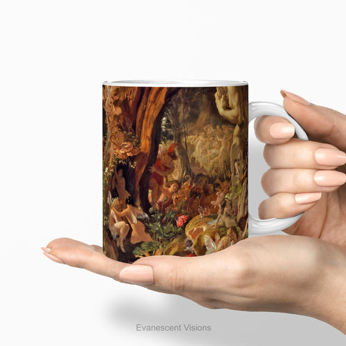 A Midsummer Night's Dream Art Mug, The Quarrel of Oberon and Titania