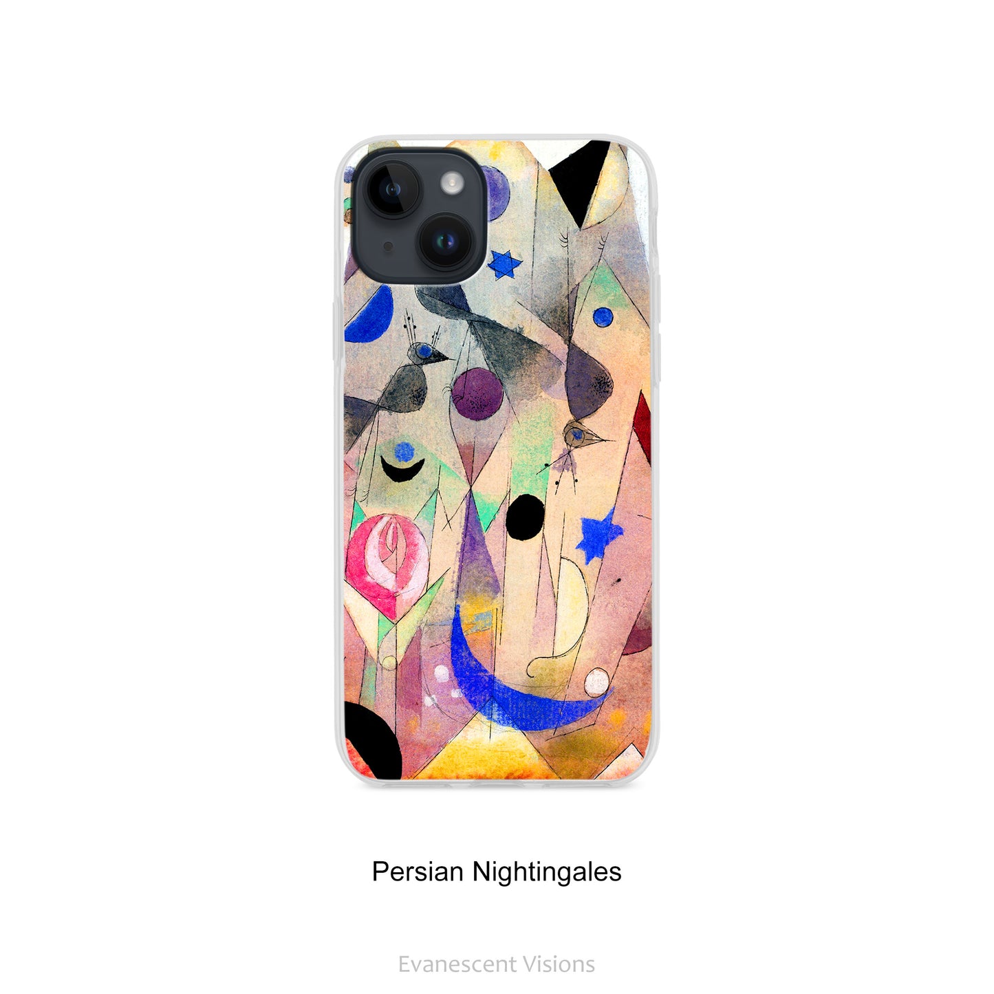 Persian Nightingales Paul Klee Colourful Abstract Art Phone Case for iPhones