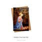 Card and envelope. Design Adoration of the Christ Child by Fra Filippo Lippi