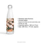 Van Gogh Art Personalised Stainless Steel Water Bottle product details