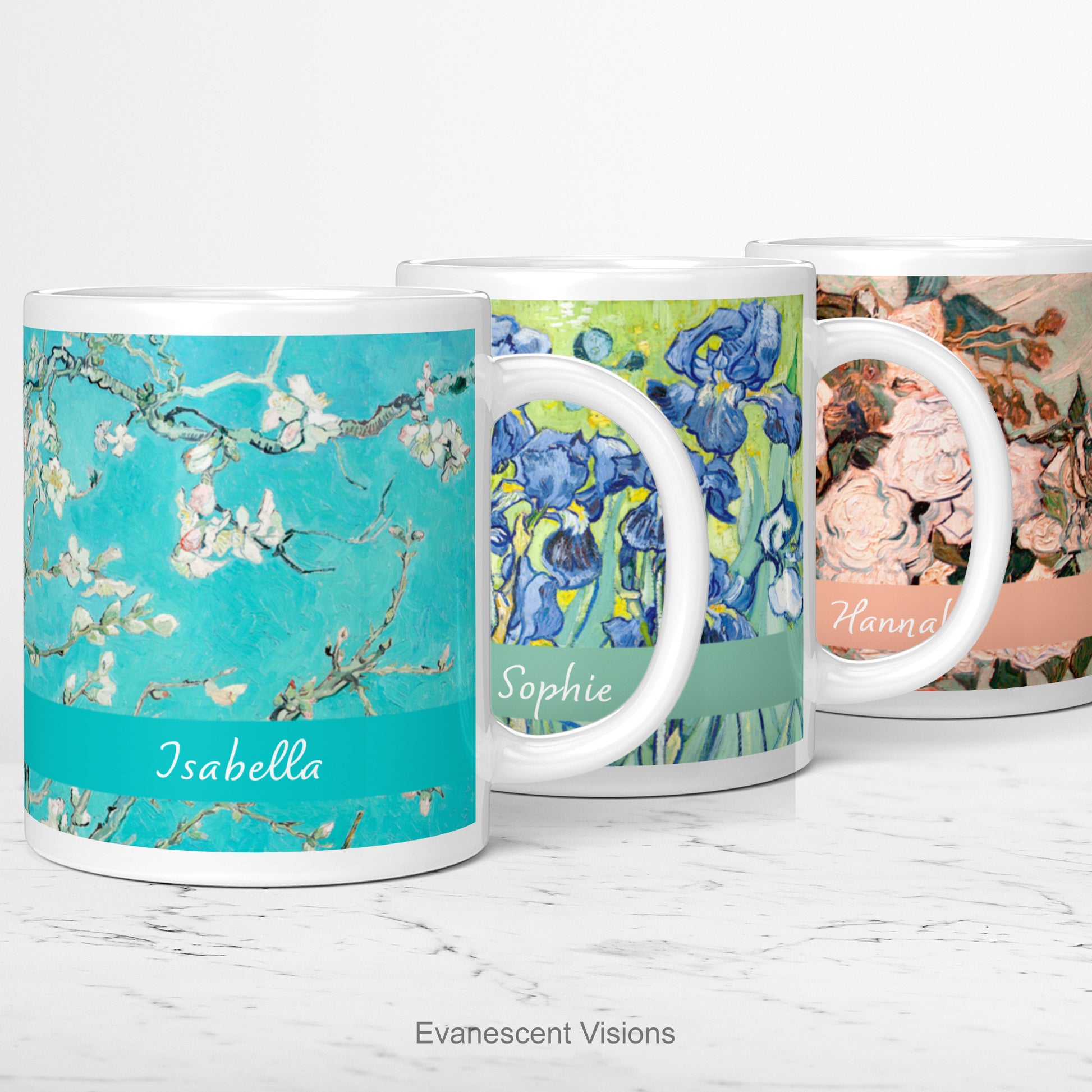 Vincent Van Gogh Floral Painting personalised mugs