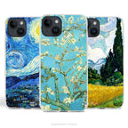 Van Gogh Landscape Art Phone Cases for iPhones 17, 16, 15, 14, 13, 12, 10, SE2020