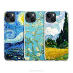 Van Gogh Landscape Art Phone Cases for iPhones 17, 16, 15, 14, 13, 12, 10, SE2020