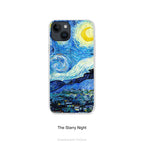 Van Gogh Landscape Art Phone Cases for iPhones 17, 16, 15, 14, 13, 12, 10, SE2020