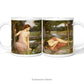 Left and right side views of the John William Waterhouse Echo and Narcissus Fine Art Mug