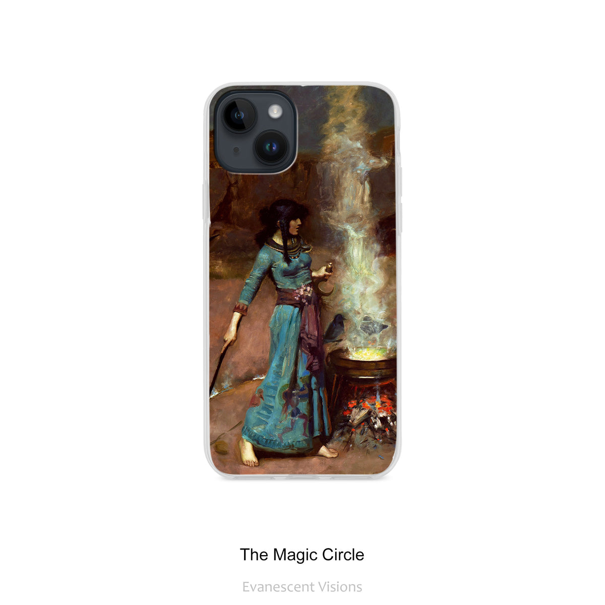 Magic and Myth Art Phone Case for iPhones, John William Waterhouse Art