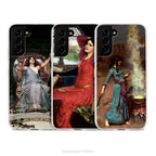 Magik and Sorcery Art Phone Case for Samsung Phones, Slim Flexible Case