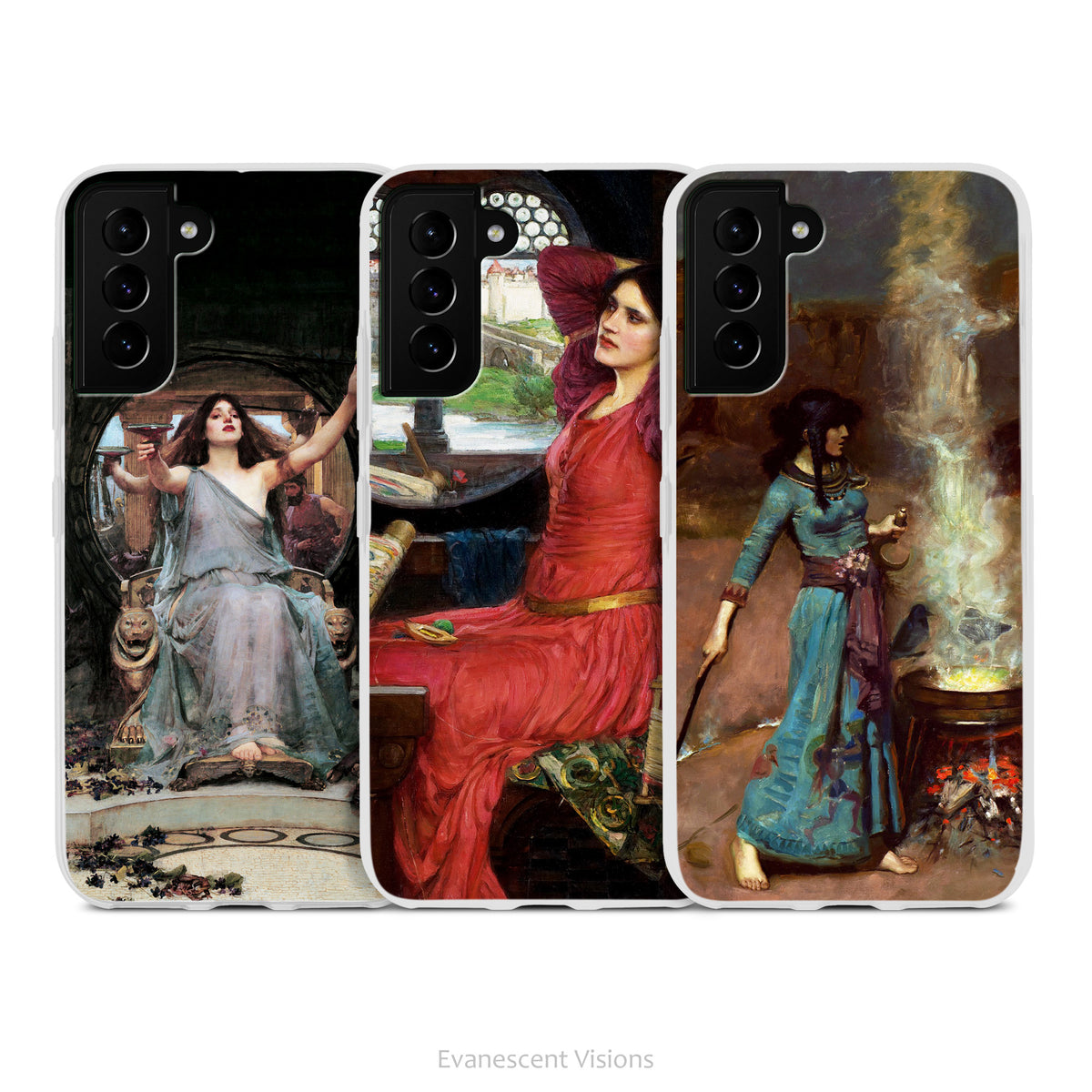 Magik and Sorcery Art Phone Case for Samsung Phones, Slim Flexible Case