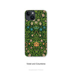 William Morris Art Phone Case for iPhones, Flexible Slimline Case