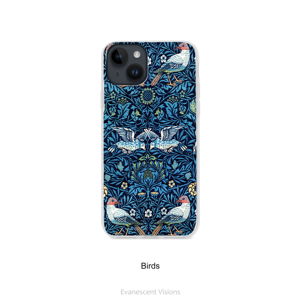 William Morris Art Phone Case for iPhones, Flexible Slimline Case