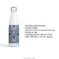 William Morris designs  Stainless Steel Water Bottle product details