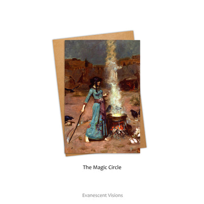 Card with envelope, The Magic Circle