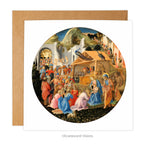 Adoration of the Magi Christmas Card