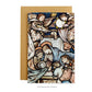 Burne-Jones The Nativity Art Christmas greeting card with envelope