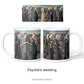 Pre-Raphaelite Fine Art Mug, Burne-Jones Paintings