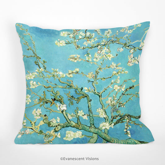 front of the van gogh almond blossom scatter cushion