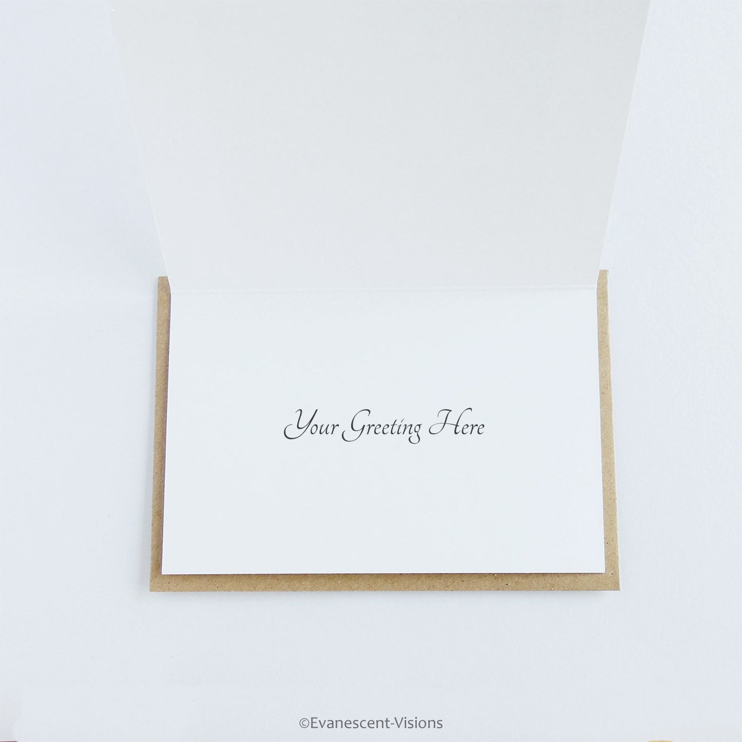 inside example of a printed greeting