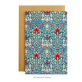 William Morris 'Snakeshead' Greeting Card with envelope