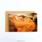 Leighton flaming June fine art card with envelope