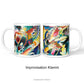 Kandinsky Abstract Art Mug design Improvisation Klamm
