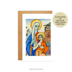 Kandinsky Madonna and Child Christmas Card with envelope and details